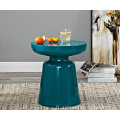 Table d'appoint martini en acier inoxydable